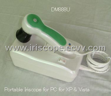 Portable iriscope for PC